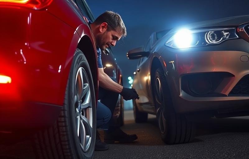 تبديل الإطارات
